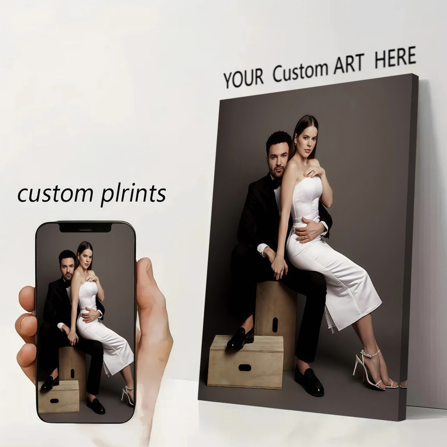 Home Decor Fabric - Custom Print Canvas Poster Anime Game