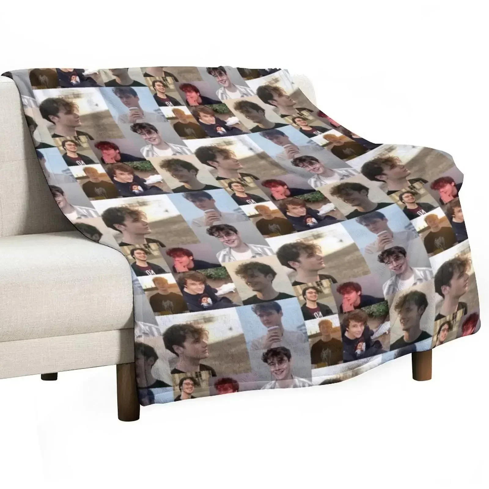 Home Decor Design Ideas - Wilbur Soot Throw Blanket Luxury Designer