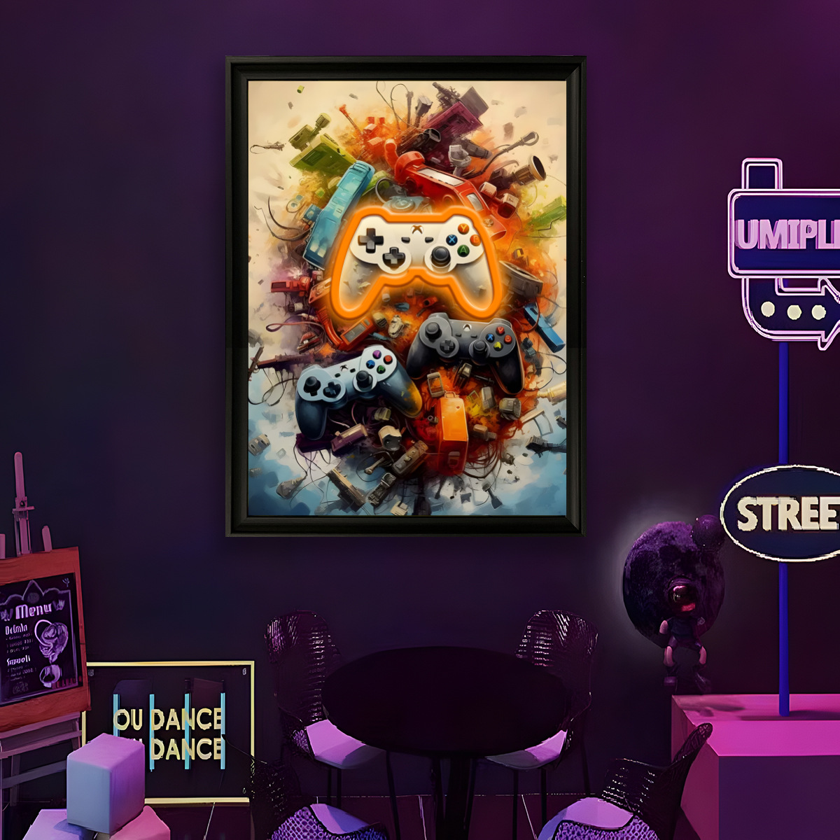 USB Powered LED Neon Light Fun - Home Decor Painting review and price