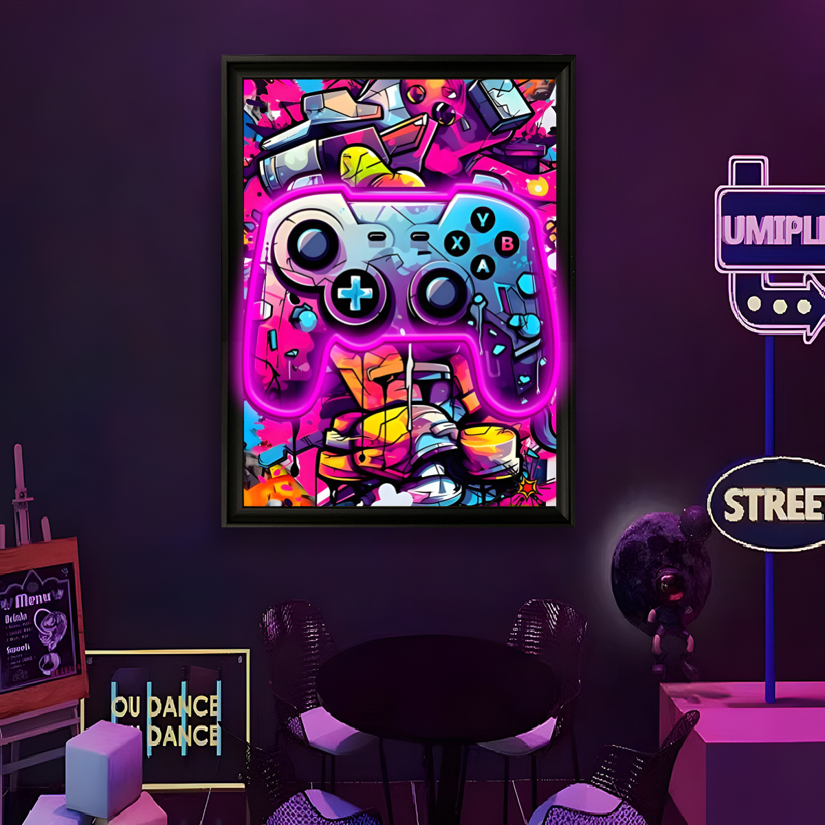 USB Powered LED Neon Light Fun - Home Decor Painting review and price