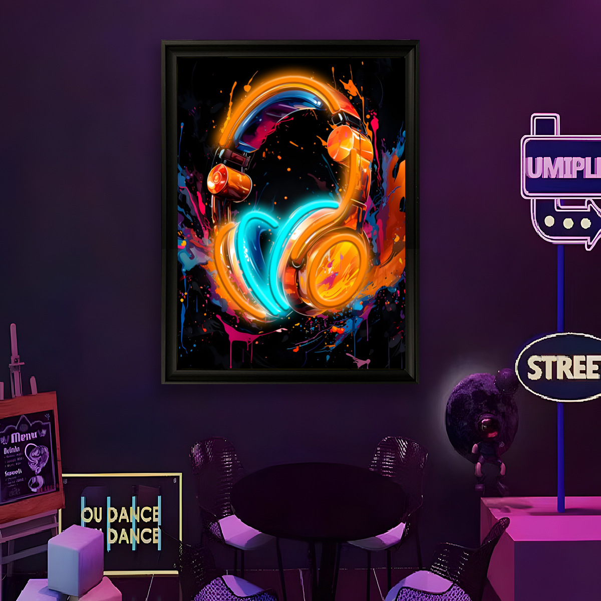 USB Powered LED Neon Light Fun - Home Decor Painting review and price