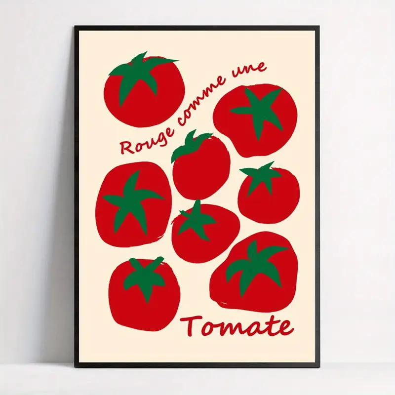 Modern Colorful Red Tomatoes W - Home Decor On Wall review and price