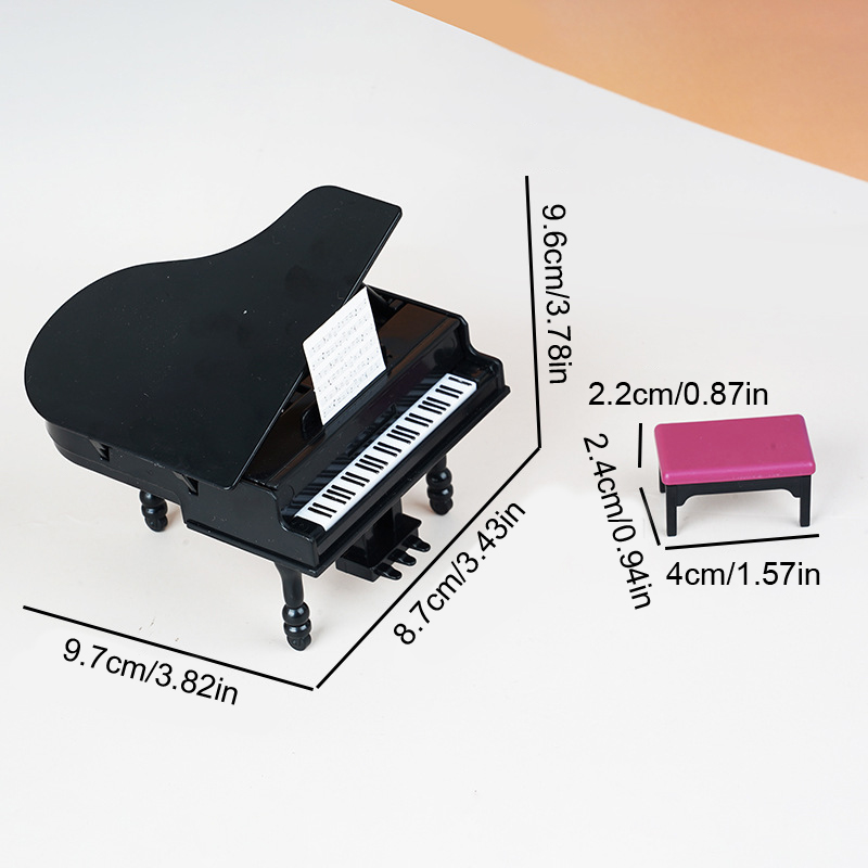 1:12 Dollhouse Miniature Piano - Home Decor Furniture review and price