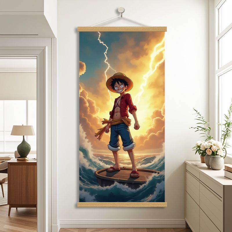 New One Piece Luffy Roronoa Zo - Home Decor Painting review and price