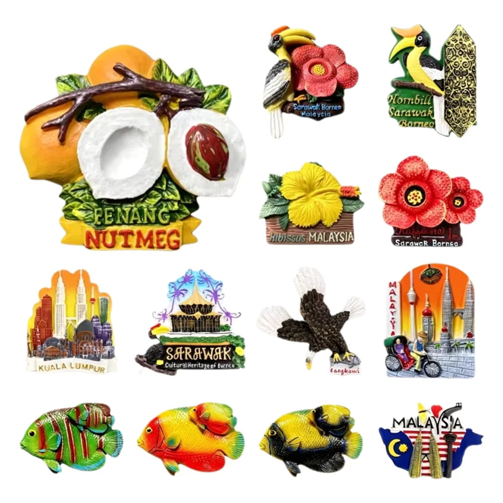 3D Malaysia Fridge Magnets, Ku - Home Decor Kuala Lumpur review and price