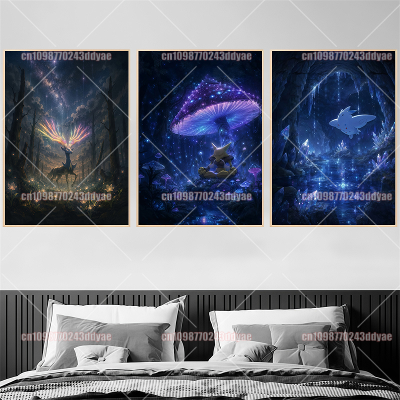 Anime Pokemon Character Origin - Home Decor Painting review and price