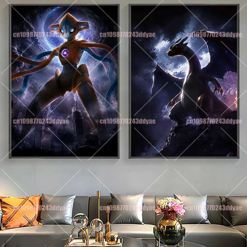 Anime Pokemon Character Origin - Home Decor Painting review and price