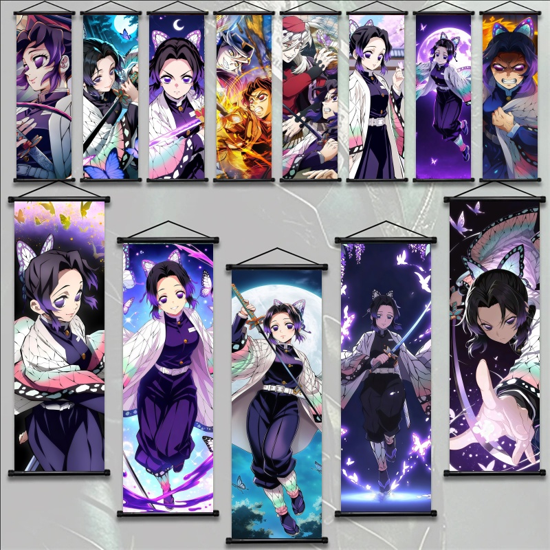 Shinobu Kocho Demon Slayer Art - Home Decor Painting review and price