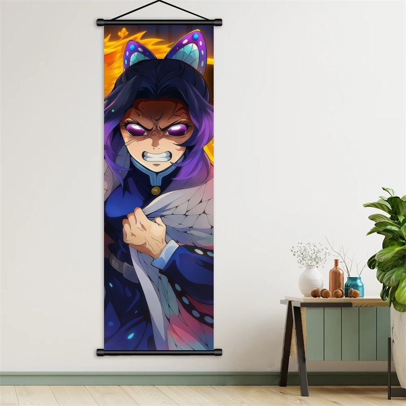 Shinobu Kocho Demon Slayer Art - Home Decor Painting review and price