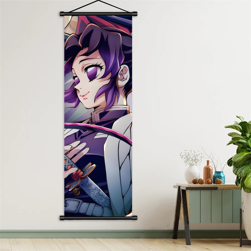 Shinobu Kocho Demon Slayer Art - Home Decor Painting review and price