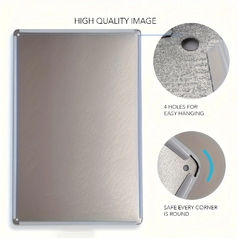 CIFBUY Vintage Aluminum Wall A - Home Decor Rustic review and price