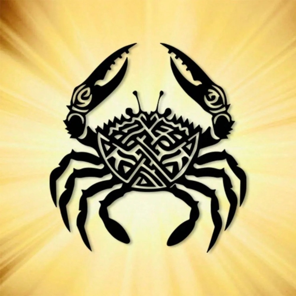 Crab Metal Wall Decor Tribal P - Home Decor Nautical review and price