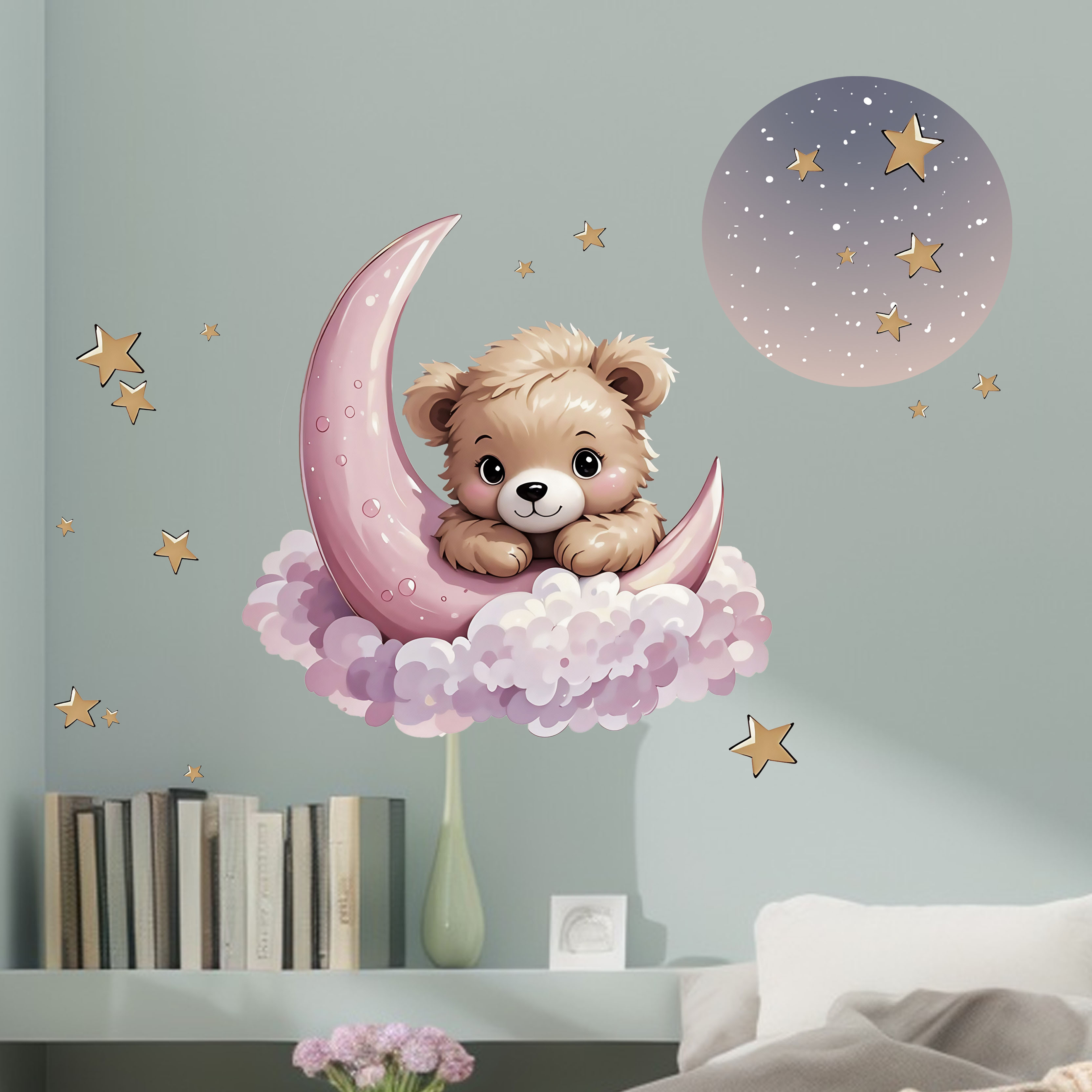 New Arrival Bear Star Moon Nig - Home Decor Kit review and price
