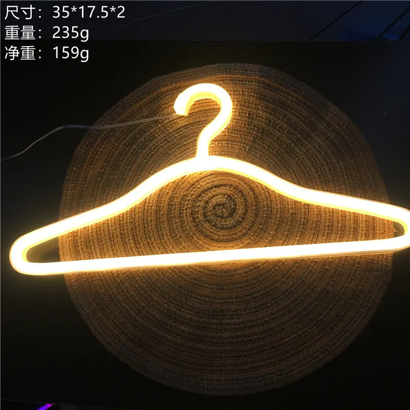 Hanger LED Neon Sign USB Power - Home Decor Ikea review and price