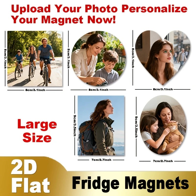Custom Photo Fridge Magnet 2D  - Home Decor Painting review and price