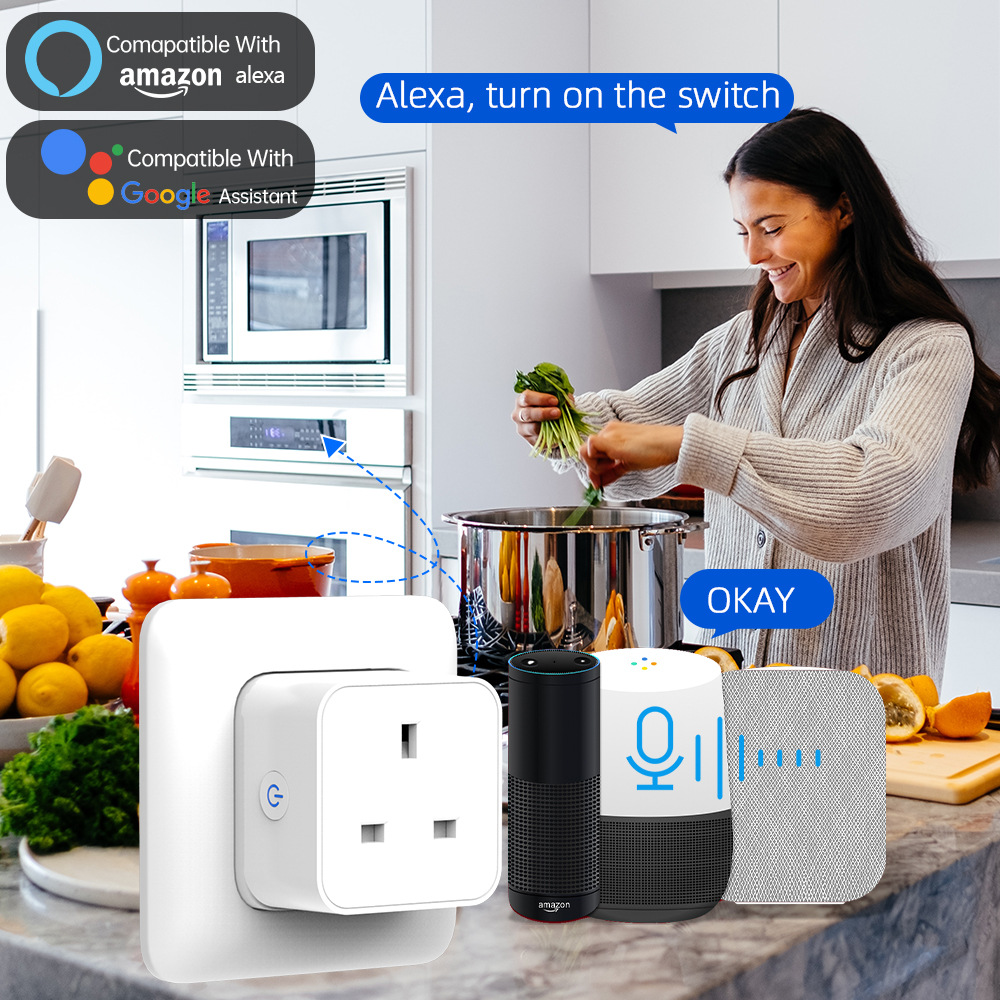 Tuya Smart Socket 16A/20A WiFi - Home Decor Uk review and price