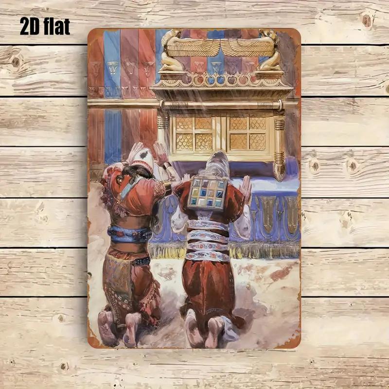 CIFBUY Rustic Biblical Scene M - Home Decor Rustic review and price