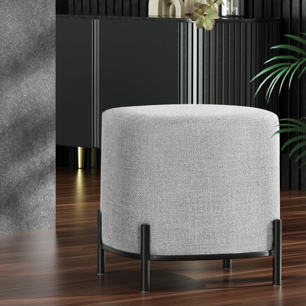 **/Ottoman, Round Footstool Lo - Home Decor Furniture review and price