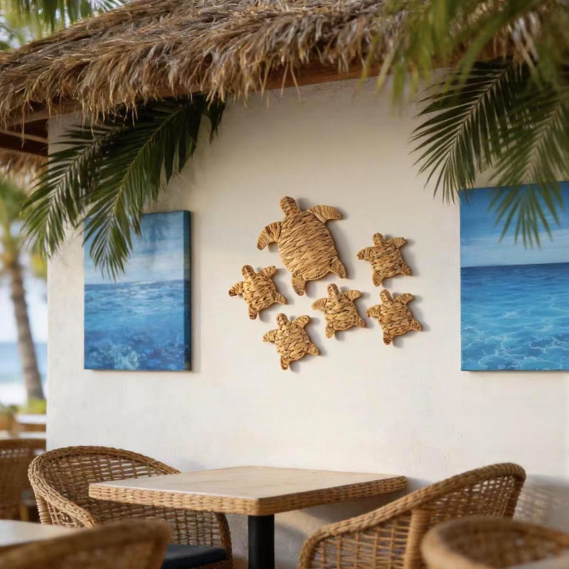 Handmade Crochet Turtle Wall H - Home Decor Nautical review and price