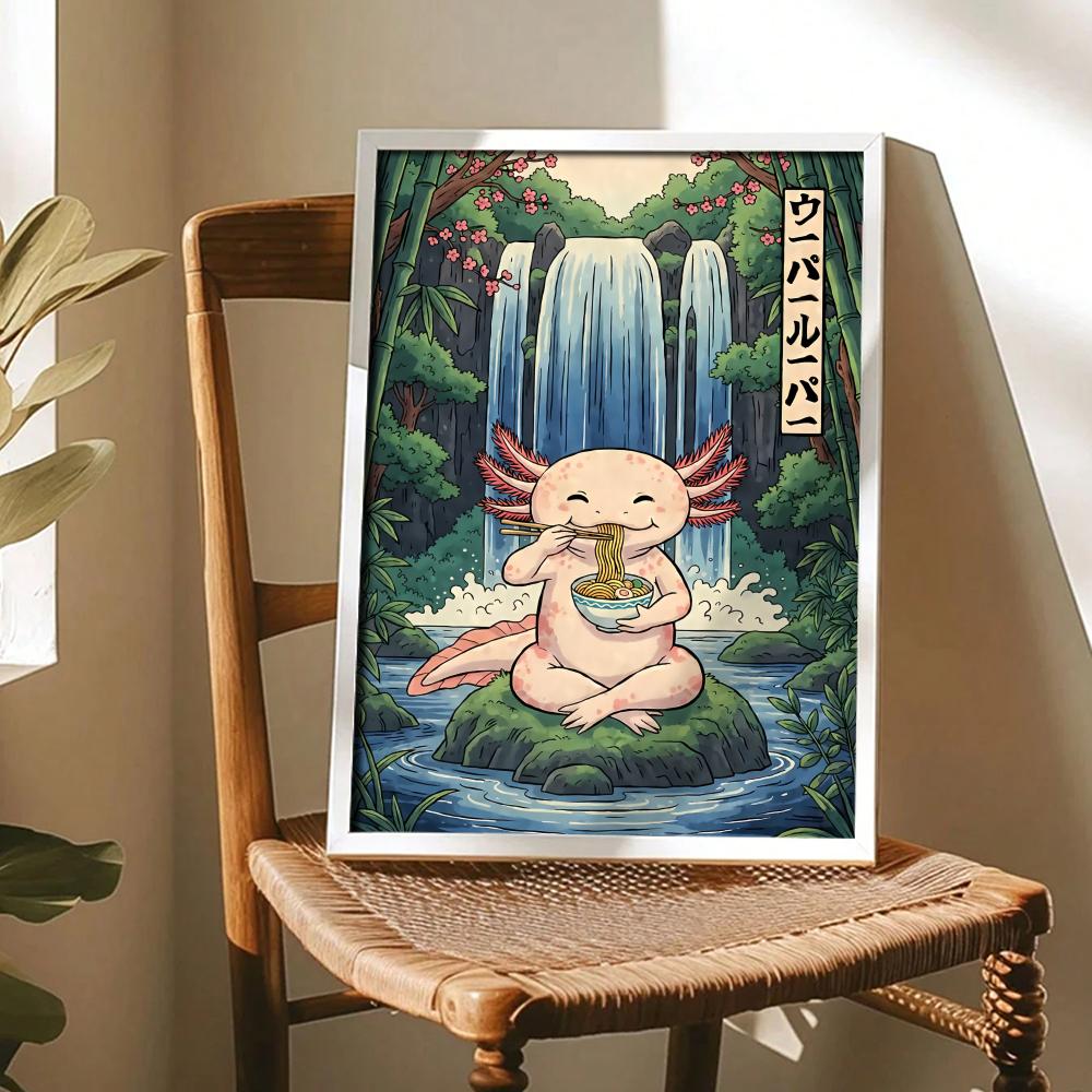Ramen Axolotls Art Design Post - Home Decor Design Ideas review and price