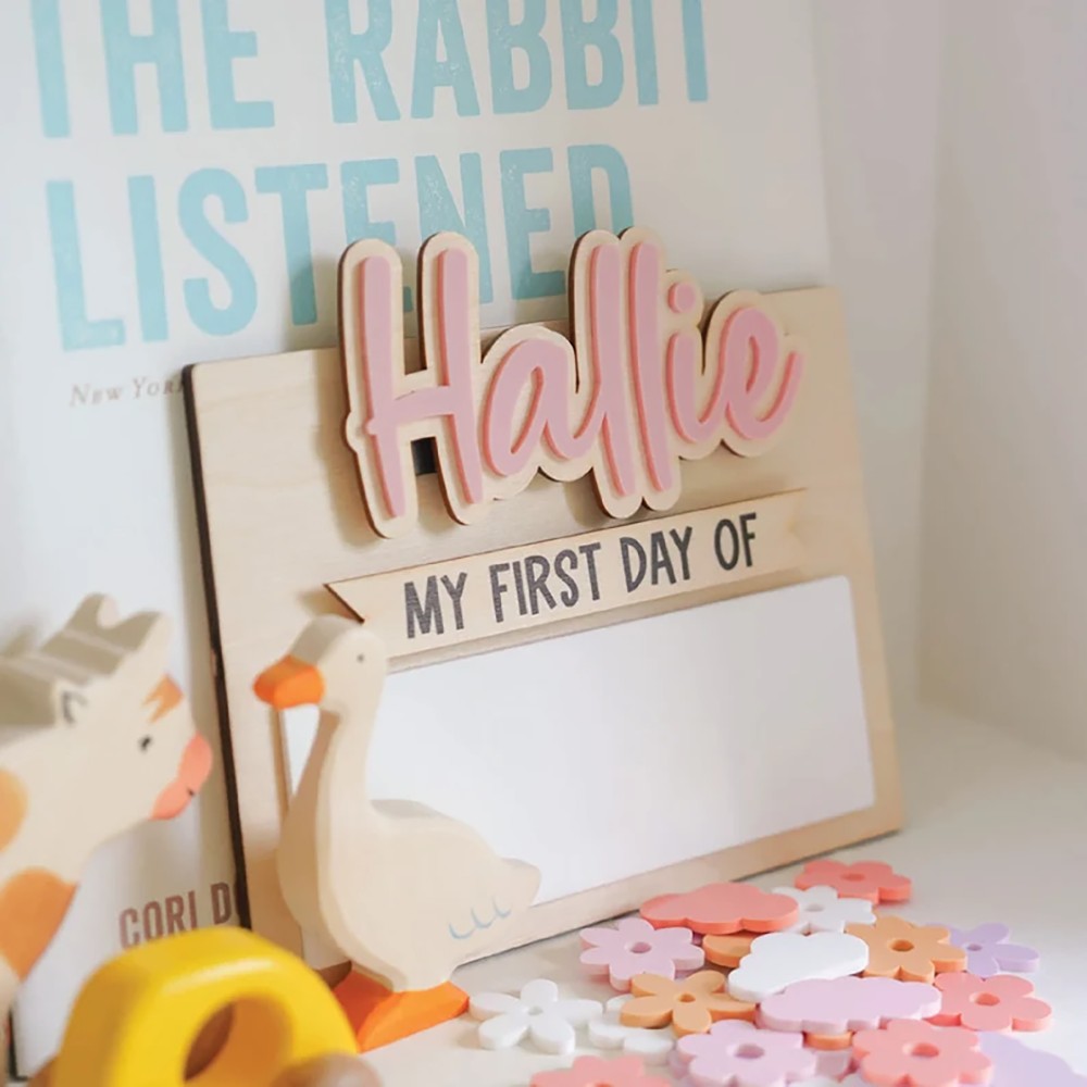 1Pc Custom First and Last Day  - Home Decor Rustic review and price