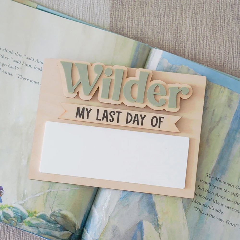 1Pc Custom First and Last Day  - Home Decor Rustic review and price
