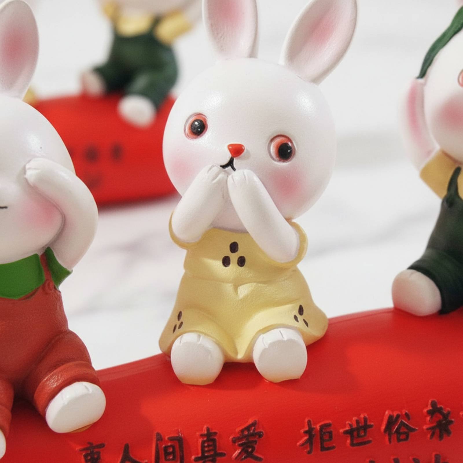 Resin Rabbit Statue European D - Home Decor Design Ideas review and price