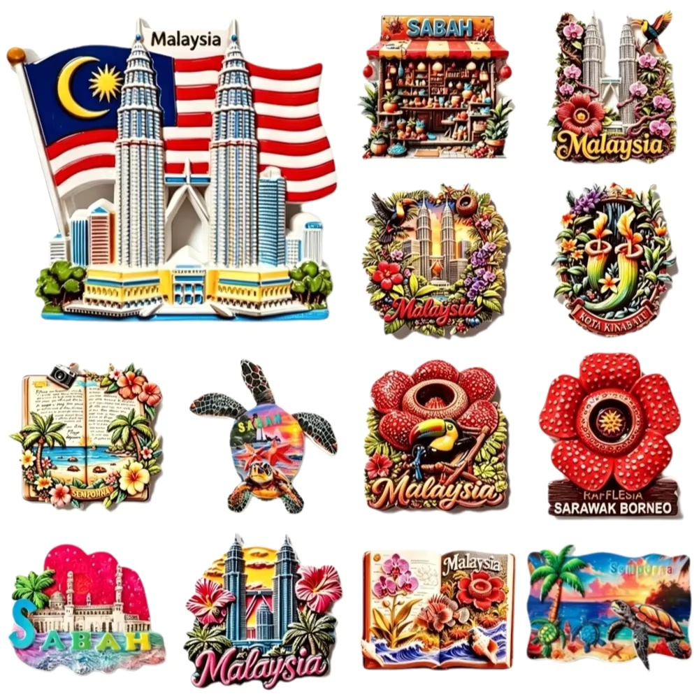 Malaysia Tourist Souvenir 3D R - Home Decor Kuala Lumpur review and price