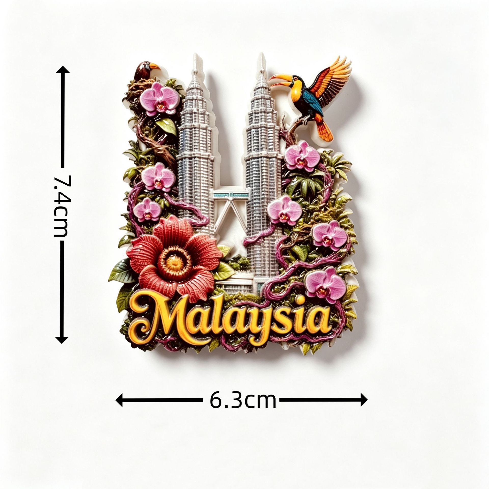 Malaysia Tourist Souvenir 3D R - Home Decor Kuala Lumpur review and price