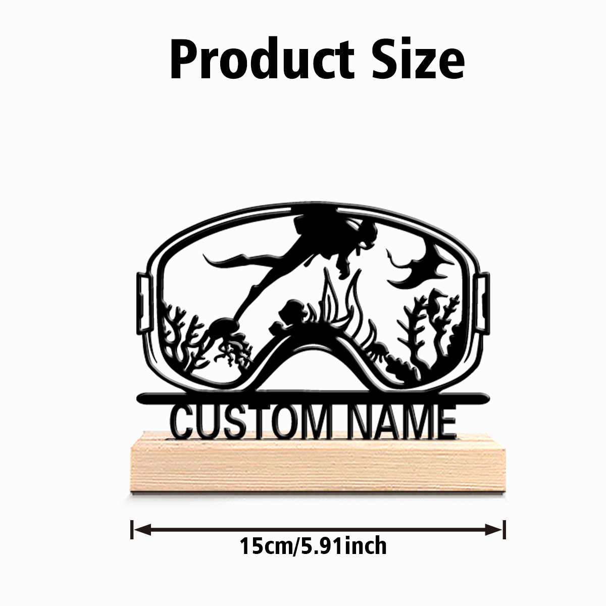 1pc Cute Personalized Custom D - Home Decor Rustic review and price