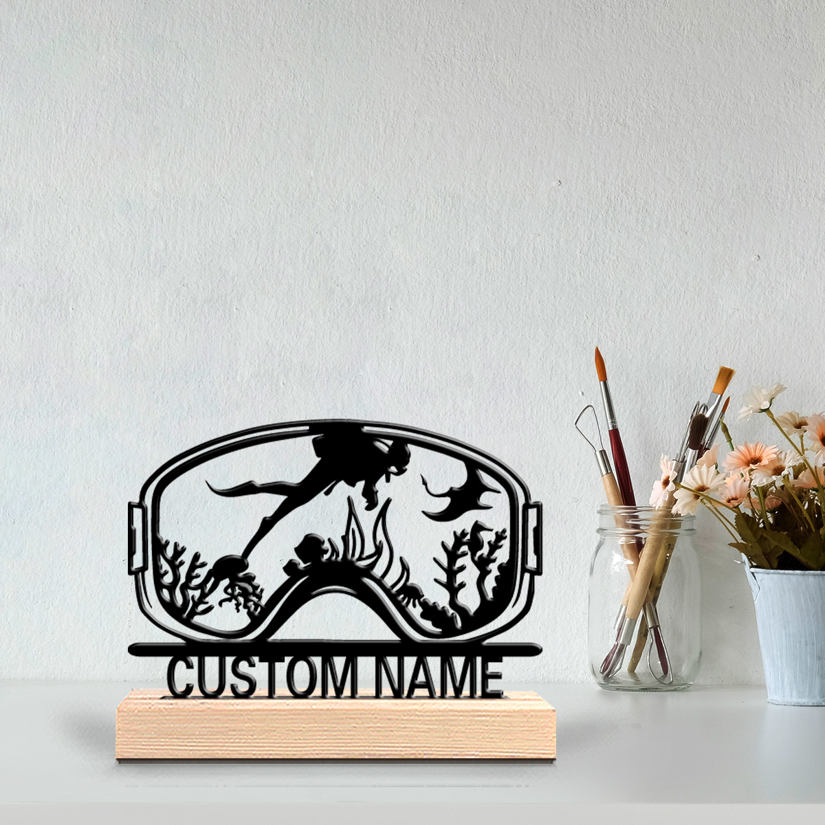 1pc Cute Personalized Custom D - Home Decor Rustic review and price