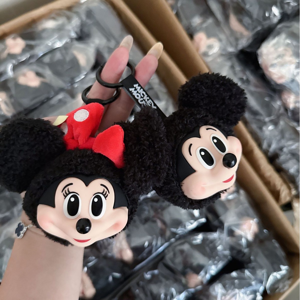 Mickey Minnie Plush Doll Keych - Home Decor Collection review and price