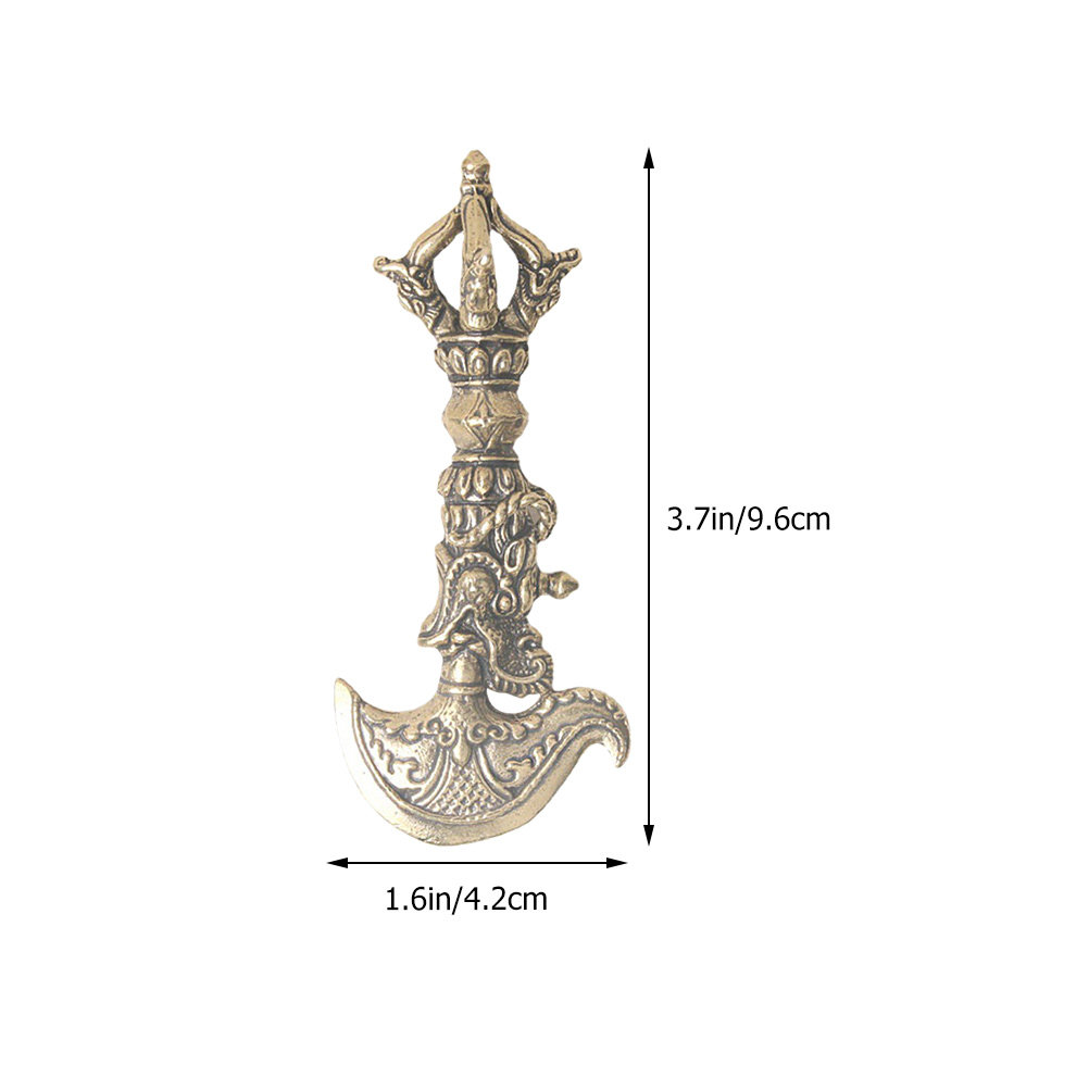 Mini Vajra Pestle Brass Orname - Home Decor Kit review and price