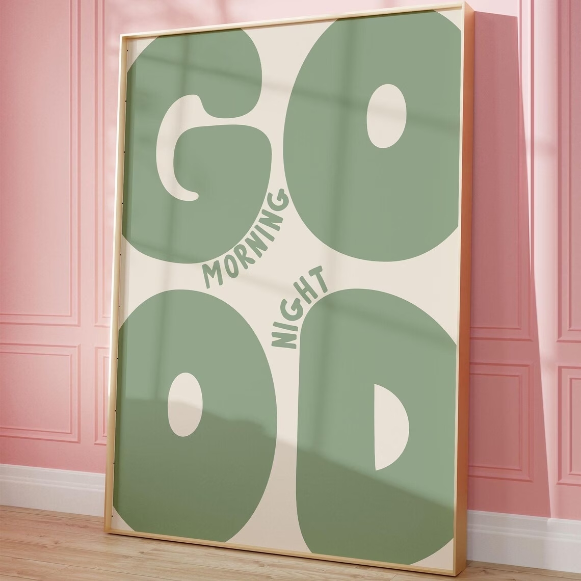 Modern Green Good Morning Good - Home Decor On Wall review and price