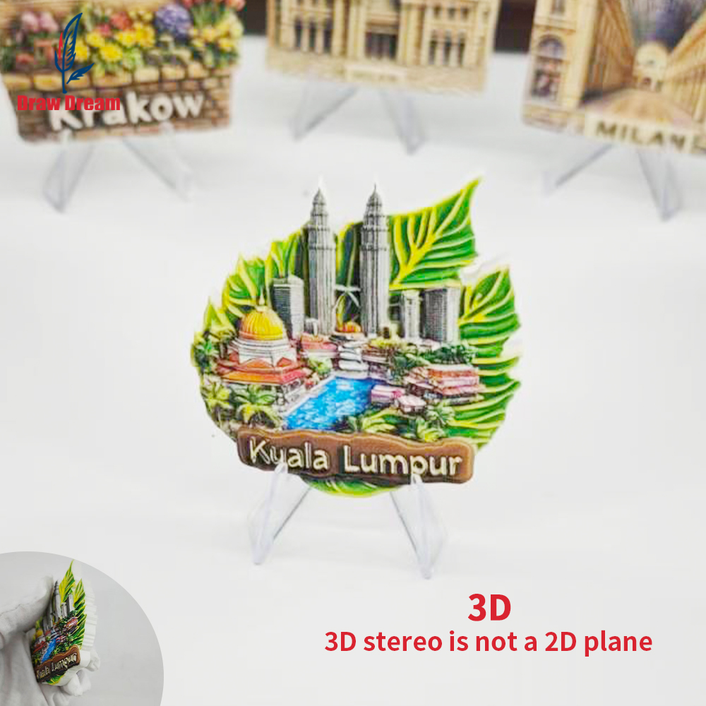 1Pc Kuala Lumpur Creative 3D E - Home Decor Kuala Lumpur review and price
