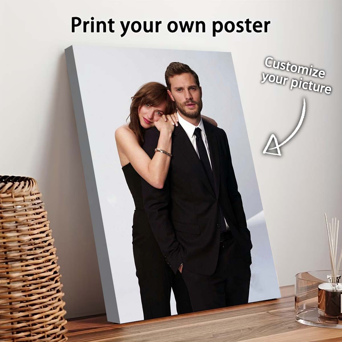 Custom Print Canvas Painting F - Home Decor Fabric review and price