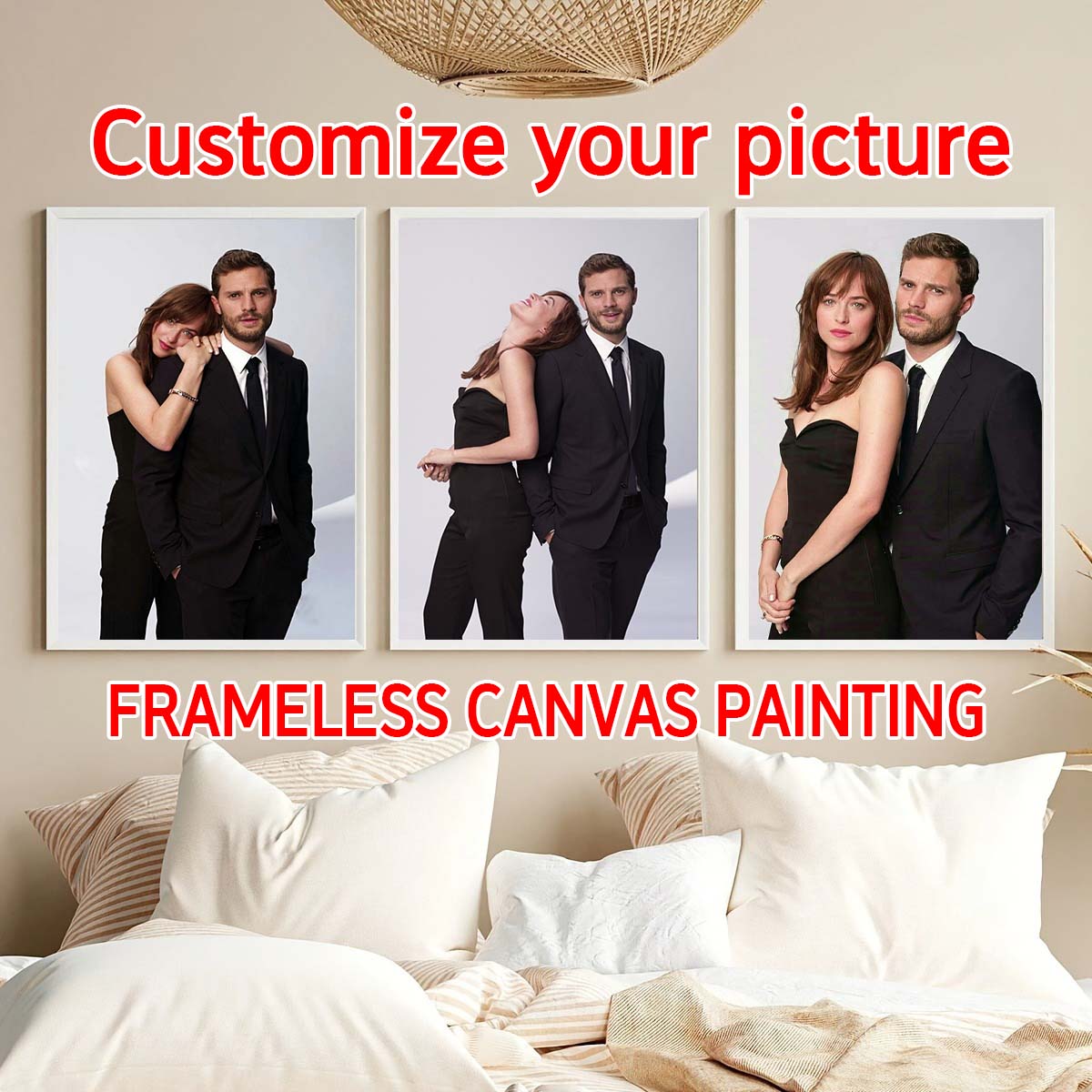 Custom Print Canvas Painting F - Home Decor Fabric review and price