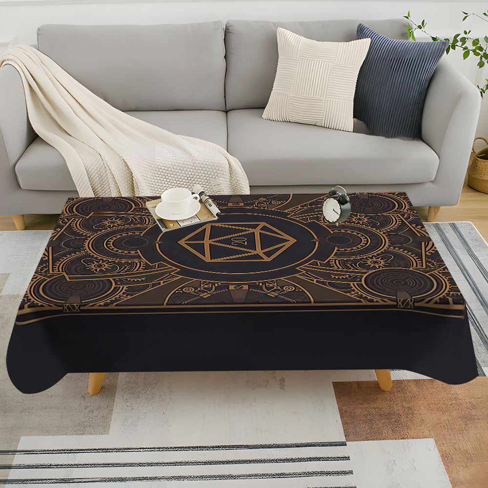 Steampunk Black Golden Gear Pa - Home Decor Fabric review and price