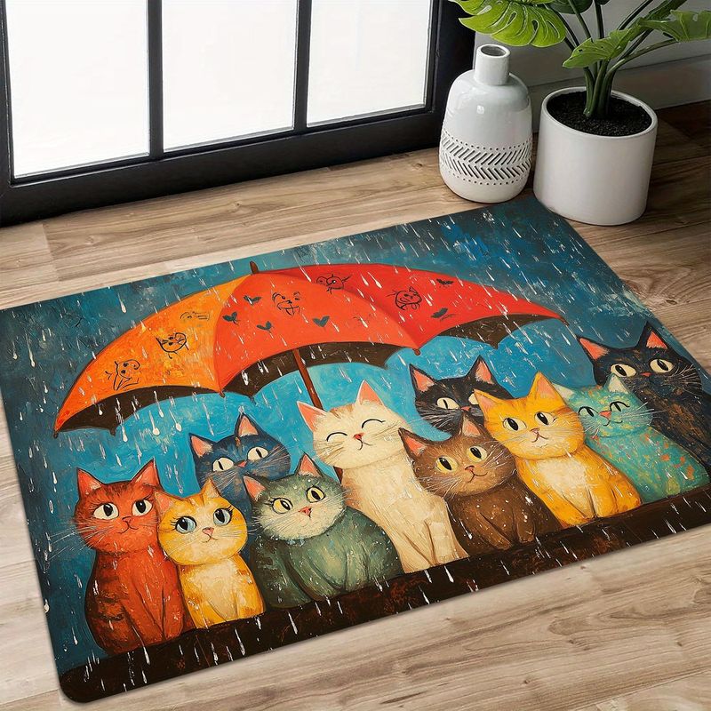 VIKAMA Cute Cats Under Umbrell - Home Decor Under 1000 review and price