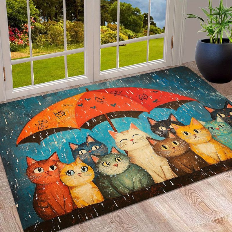 VIKAMA Cute Cats Under Umbrell - Home Decor Under 1000 review and price