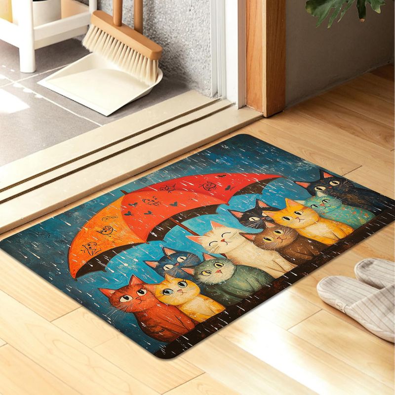 VIKAMA Cute Cats Under Umbrell - Home Decor Under 1000 review and price