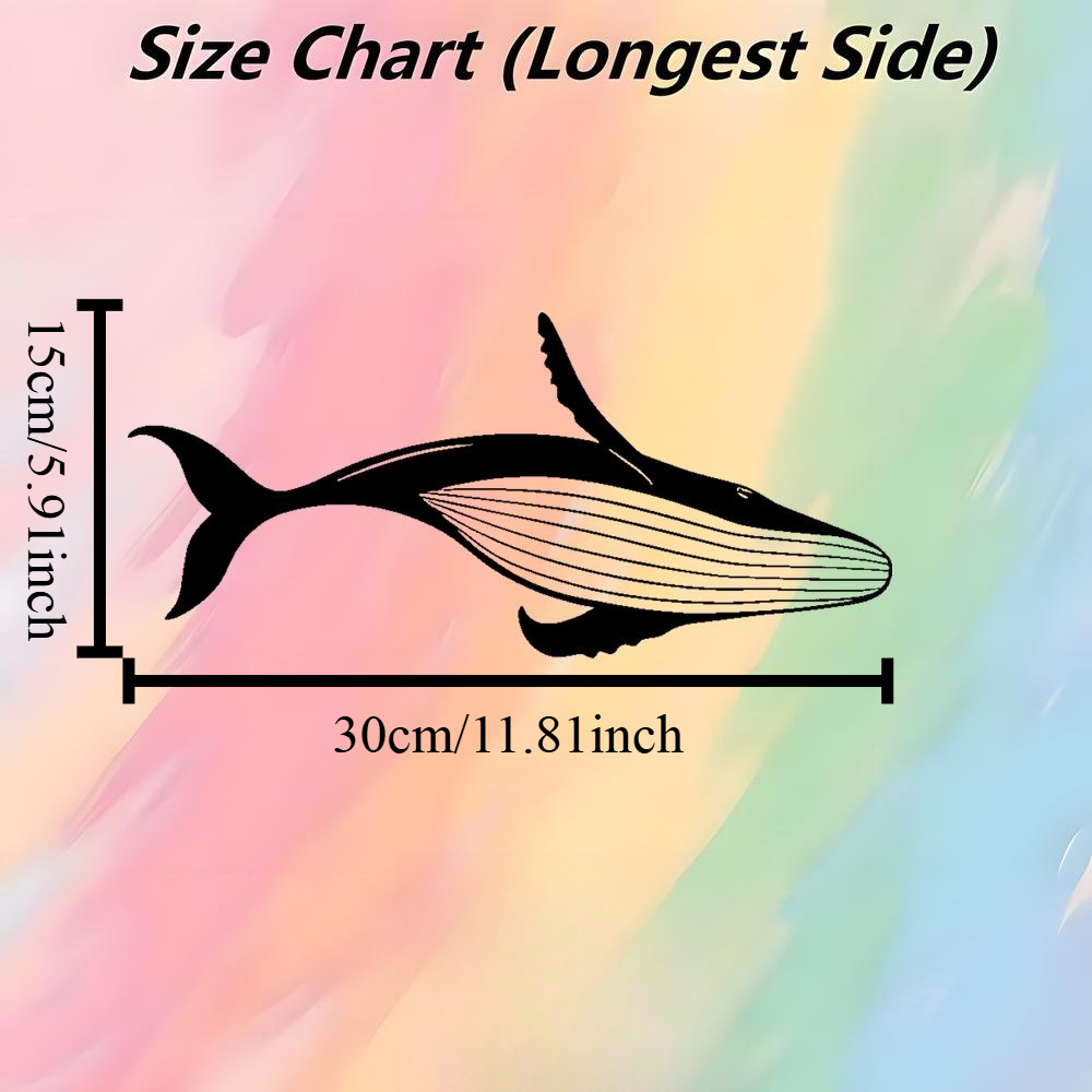 Majestic Whale Metal Wall Art  - Home Decor Nautical review and price