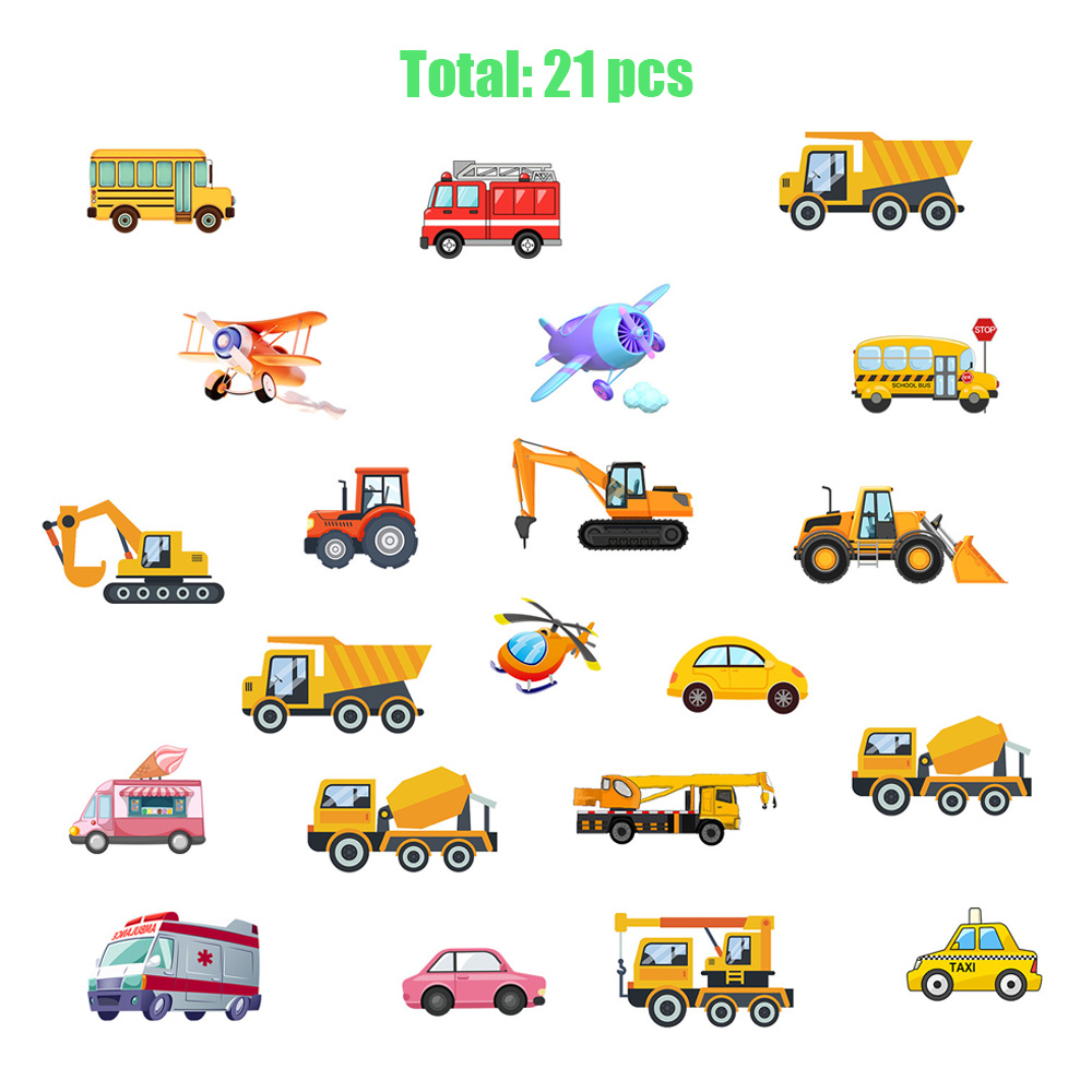 Luminous Car Wall Sticker 21Pc - Home Decor Kit review and price