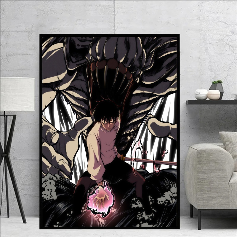 Jujutsu Kaisen Yuta Okkotsu &  - Home Decor Painting review and price