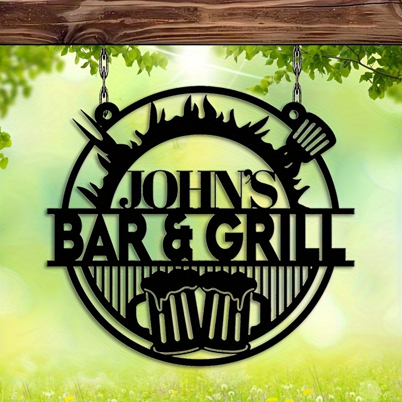 Customizable Wrought Iron Sign - Home Decor Rustic review and price