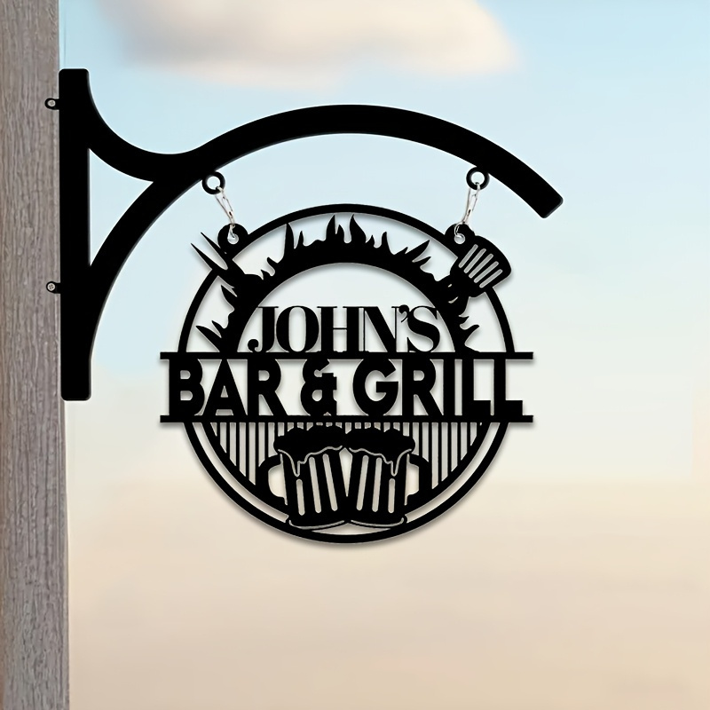 Customizable Wrought Iron Sign - Home Decor Rustic review and price