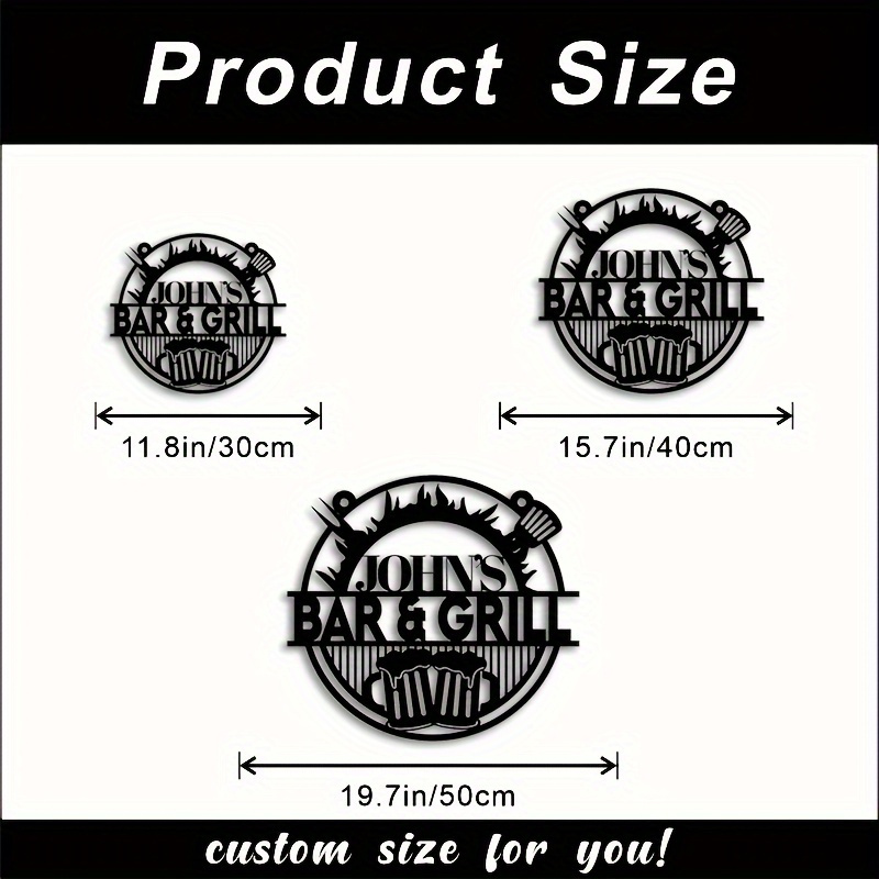 Customizable Wrought Iron Sign - Home Decor Rustic review and price