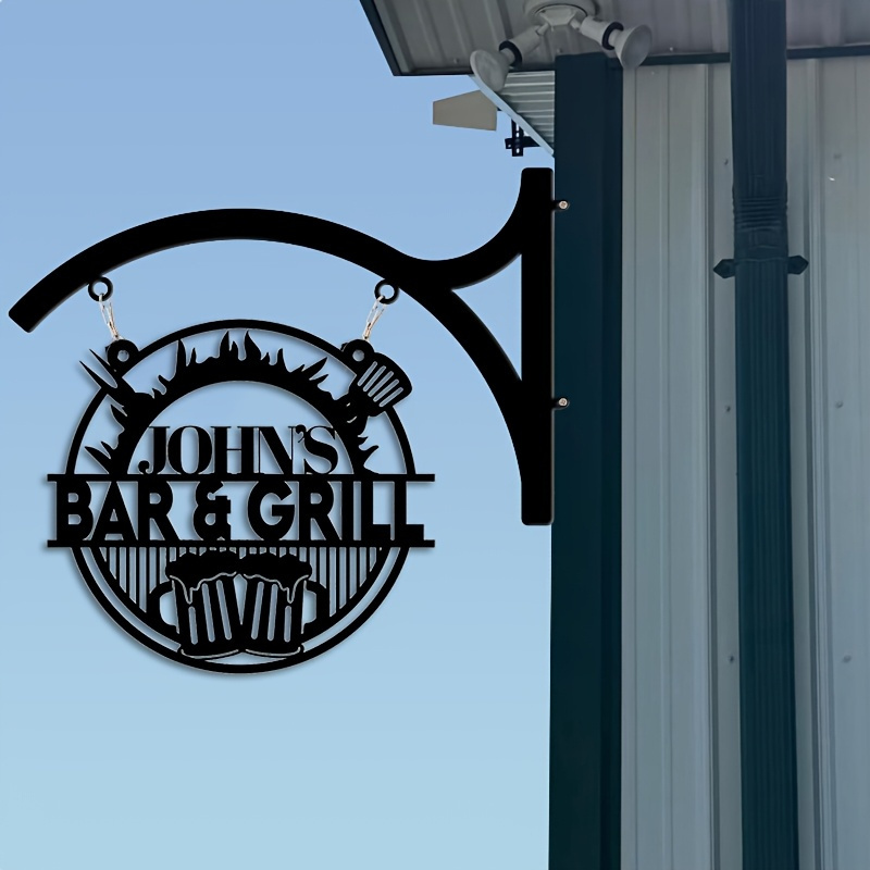 Customizable Wrought Iron Sign - Home Decor Rustic review and price