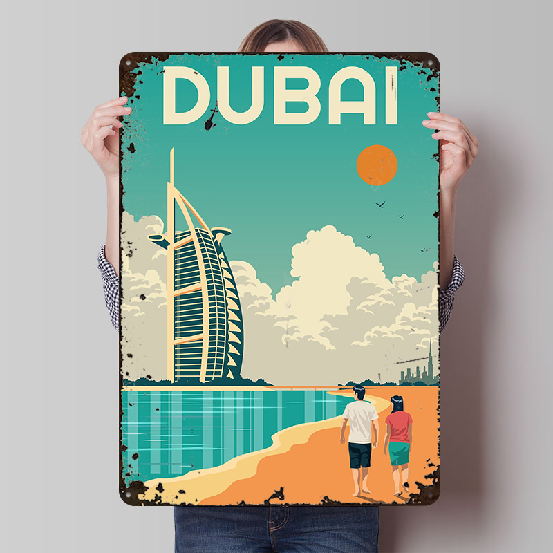 Dubai Travel Printed Poster Cu - Home Decor Dubai review and price