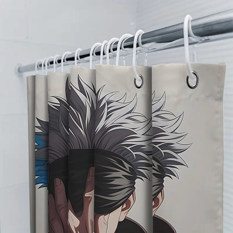 Anime Style Shower Curtain Uni - Home Decor Design Ideas review and price
